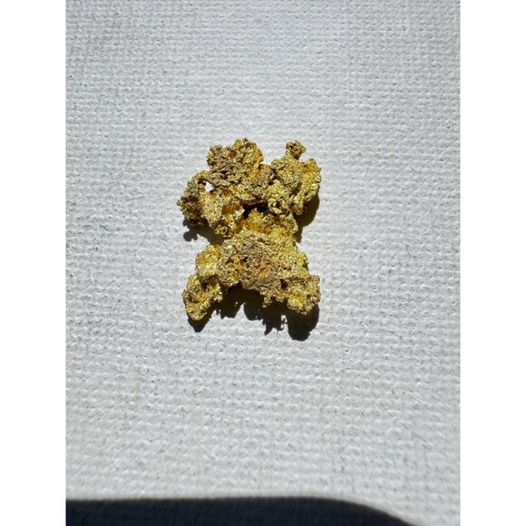 Gold Crystal Nugget Specimen - Grass Valley, California - 3.4 grams - Picture 7 of 10